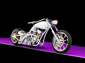 MOT 04 RK0207 02
2005 Rigid Bayside Chopper Pearl White 3/4 Front View Studio