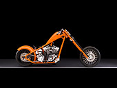 MOT 04 RK0212 01
2006 Rigid Bayside Chopper Orange Profile View Studio