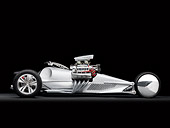 MOT 05 RK0011 01
2009 Blastolene Hemi Trike Silver Profile View Studio