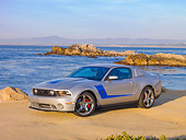 MST 01 RK1120 01
2010 Ford Roush Mustang 427R Silver 3/4 Front View By Ocean