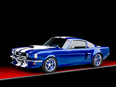 MST 01 RK1155 01
1965 Ford Mustang Pro Street Blue With White Stripes 3/4 Front View Studio