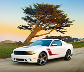 MST 01 RK1415 01
2012 Ford Roush Mustang Prototype White 3/4 Front View On Pavement By Tree
