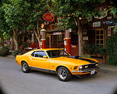 MST 01 RK0172 08
1970 Mustang Mach 1 Grabber Orange 3/4 Front View On Pavement