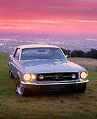 MST 01 RK0377 06
1967 Ford Mustang GTA Brittney Blue 3/4 Front View On Grass
