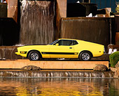 MST 01 RK0414 17
1973 Ford Mustang Mach I Yellow And Black Profile By Fountain