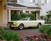MST 01 RK0462 01
1965 Ford Mustang Convertible Yellow 3/4 Side View On Driveway