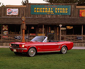 MST 01 RK0488 03
1966 Ford Mustang Convertible Red 3/4 Side View On Grass