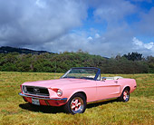MST 01 RK0886 01
1968 Ford Mustang Convertible Pink 3/4 Side View On Dry Grass
