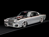 MST 01 RK0948 01
1966 Ford Mustang Fastback Silver And Black 3/4 Front View Studio