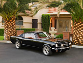 MST 01 RK0989 01
1965 Ford Mustang Fastback Black 3/4 Side View On Pavement
