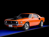 MST 01 RK1021 01
1969 Ford Mustang Mach I Orange 3/4 Front View Studio