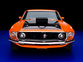 MST 01 RK1023 01
1969 Ford Mustang Mach I Orange Head On View Studio