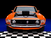 MST 01 RK1024 01
1969 Ford Mustang Mach I Orange Head On View Studio
