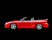 MST 02 RK0022 01
1995 Ford Saleen Mustang S351 Convertible Red Profile View Studio