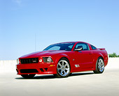 MST 02 RK0077 03
2006 Ford, Mustang, Saleen, S281 SC, Coupe, Red 3/4 Front View On Pavement