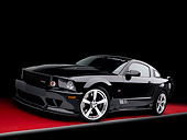 MST 02 RK0086 01
2008 Saleen Mustang S302 Extreme Black Coupe 3/4 Front View Studio