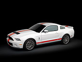 MST 03 RK0886 01
2011 Shelby Ford Mustang GT500 White With Red Stripe 3/4 Side View In Studio