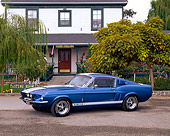 MST 03 RK0092 01
1967 Ford Mustang Shelby GT500 Blue White Stripe Side View By House
