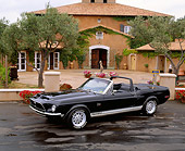 MST 03 RK0101 07
1968 Ford Mustang Shelby GT500KR 428 Cobra Convertible Black 3/4 Side View By House