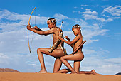 PEO 08 MH0002 01
San Hunter Father Passing Down Hunting Techniques To Son Namibia