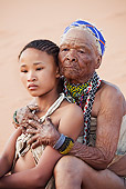 PEO 08 MH0017 01
Elderly San Woman Embracing Young Girl Namibia