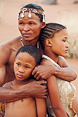 PEO 08 MH0022 01
Portrait Of San Father Embracing His Children Namibia