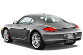 POR 04 IZ0021 01
2010 Porsche Cayman S Gray 3/4 Rear View Studio