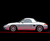 POR 04 RK0190 05
1998 Porsche Boxster Hard Top Silver Profile Studio