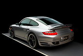 POR 04 RK0665 01
2007 Porsche 911 Turbo Silver 3/4 Rear View Studio