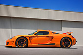 POR 04 RK0838 01
2008 Porsche Gemballa Mirage GT Orange Profile View On Pavement