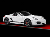 POR 04 RK0865 01
2011 Porsche Boxster Spyder White 3/4 Front View Studio