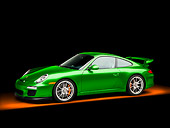 POR 04 RK0868 01
2010 Porsche 911 GT3 Green 3/4 Front View Studio