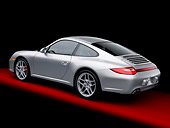 POR 04 RK0885 01
2011 Porsche Carrera 4S Silver 3/4 Rear View Studio