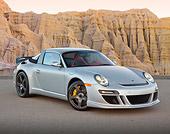 POR 04 RK0927 01
2011 Porsche RUF RT Silver 3/4 Front View On Pavement