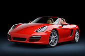 POR 04 RK0951 01
2013 Porsche Boxster Red 3/4 Front View In Studio