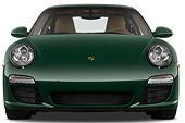 POR 04 IZ0007 01
2010 Porsche 911 Carrera S Coupe Green Front View Studio
