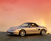 POR 04 RK0197 05
1998 Porsche Boxster Convertible Silver 3/4 Side View On Pavement Filtered