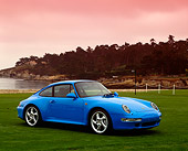 POR 04 RK0389 01
1998 Porsche 911 Carrera (Last One Built) 3/4 Side View On Grass