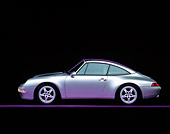 POR 04 RK0396 04
1998 Porsche Carrera Targa Silver Profile Purple Line Studio