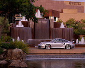 POR 04 RK0514 13
2003 Porsche Turbo 911 Silver 3/4 Front View By Fountains