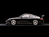 POR 04 RK0710 01
2005 Porsche GT3 Coupe Black Profile View On Seamless Studio