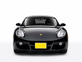 POR 04 RK0733 01
2007 Porsche Cayman Black Head On View On White Seamless Studio