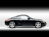 POR 04 RK0737 01
2007 Porsche Cayman Black Profile View On White Seamless Studio