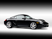 POR 04 RK0738 01
2007 Porsche Cayman Black 3/4 Side View On White Seamless Studio