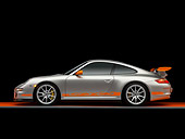 POR 04 RK0740 01
2007 Porsche 911 GT3 RS Silver Profile View Studio