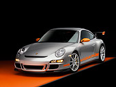 POR 04 RK0742 01
2007 Porsche 911 GT3 RS Silver 3/4 Front View Studio