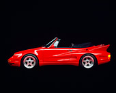 POR 05 RK0011 02
Porsche Koenig Convertible Red Profile View Studio