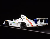 POR 27 RK0026 01
1976 Jules Porsche Race Car 3/4 Rear View On Gray Line Studio