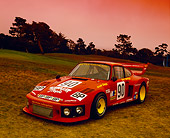 POR 27 RK0031 02
1978 Porsche 935 RSR Red Front 3/4 View On Grass Hill
