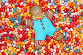 PUZ 01 RK0004 01
Gingerbread Man On Jellybeans